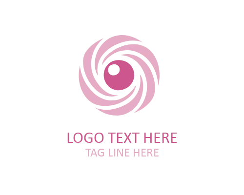 Cyber Eye Futuristic Logo