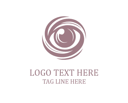 Cyber Eye Icon Logo