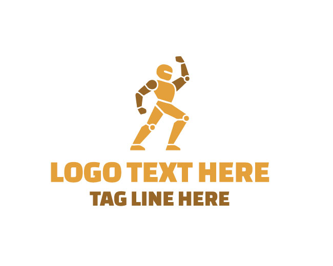 Dancing Robot Party Logo