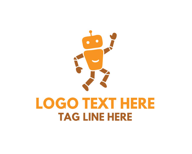 Dancing Robot Spark Logo