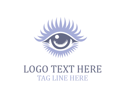 Dark Blue Animal Eye Logo