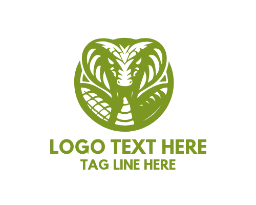  Deadly Viper Snake Predator Logo