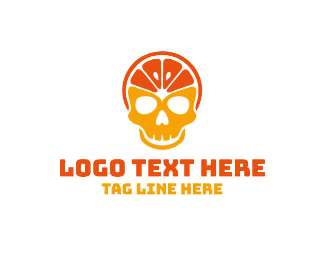 Deathly Orange Logo