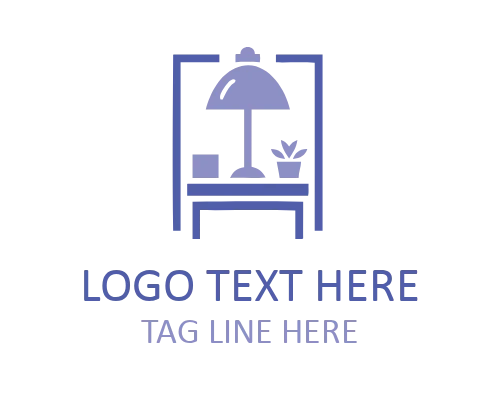 Decorative Lamp Furniture Logo