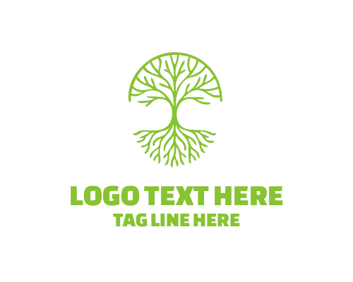Deep Foundation Tree Roots Logo