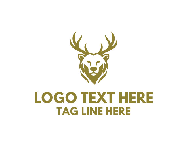 Deer Bear Duo Logo