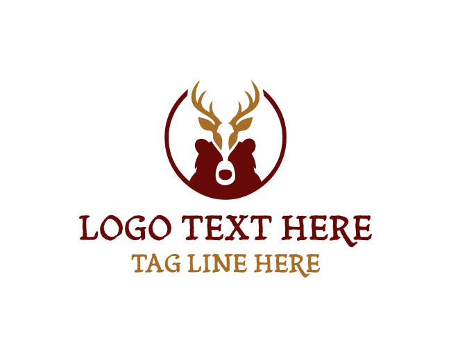 Deer Bear Twin Logo