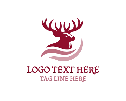Deer Crest Logo for Outdoor Identity