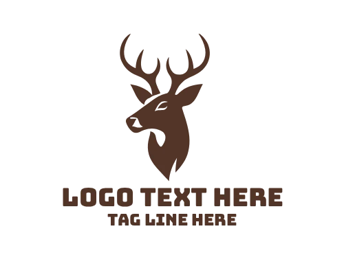 Deer Forest Logo for Nature Branding