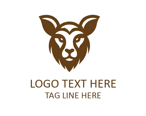 Deer Head Logo for Elegant Branding
