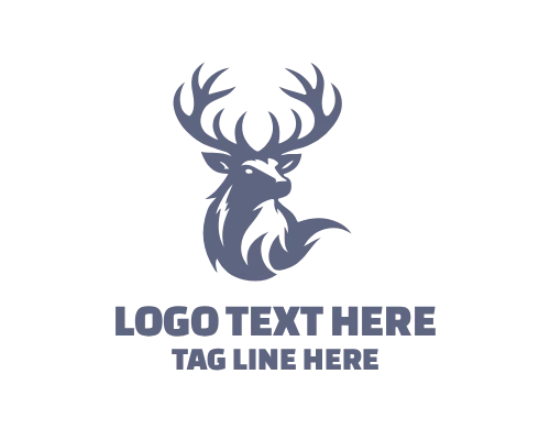 Deer Nature Logo for Eco Branding
