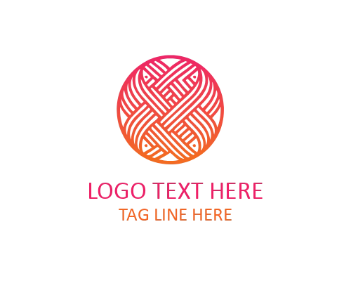 Denim Textile Logo for Casual Wear and Fashion Brands