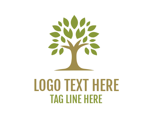 Desert Acacia Tree Logo