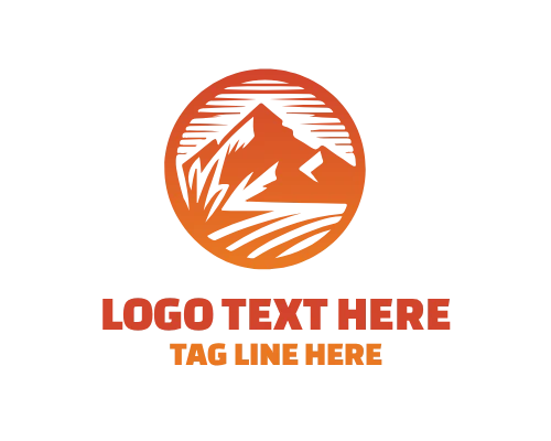 Desert Golden Mountain Logo