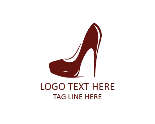 Designer Heel Icon for Fashion Labels and Luxury Brands