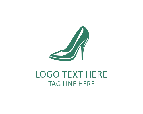 Designer Heels Fashion Shoe Logo