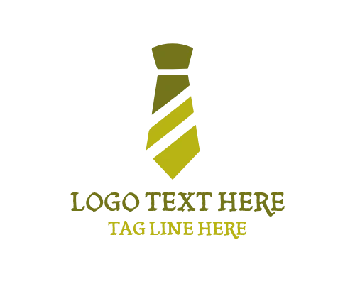 Designer Pattern Tie Stylish Logo