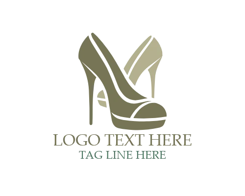 Designer Shoes Stiletto Heels Logo