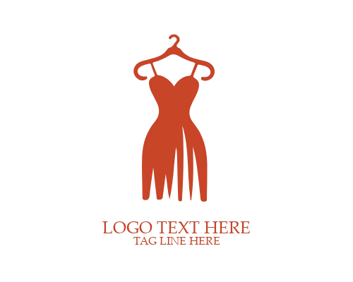 Designer Women Dress Logo logo template preview