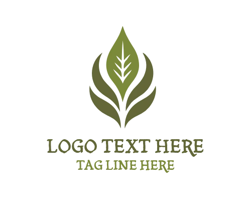Diamond Leaf Premium Logo