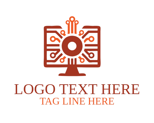 Digital Computer Tech Logo