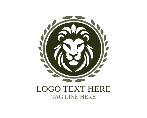 Digital Elite Elegant Lion Logo