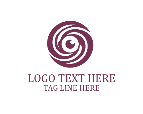 Digital Eye Symbol Logo