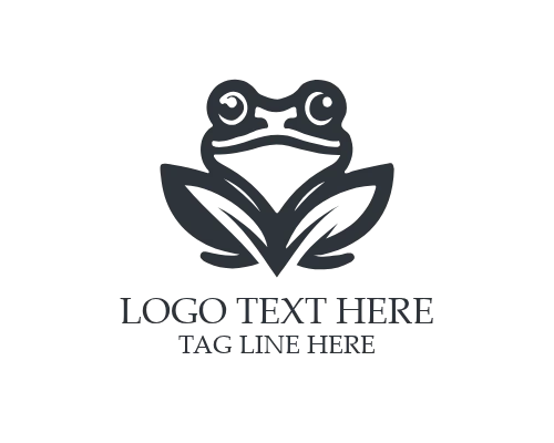 Digital Frog Icon Logo