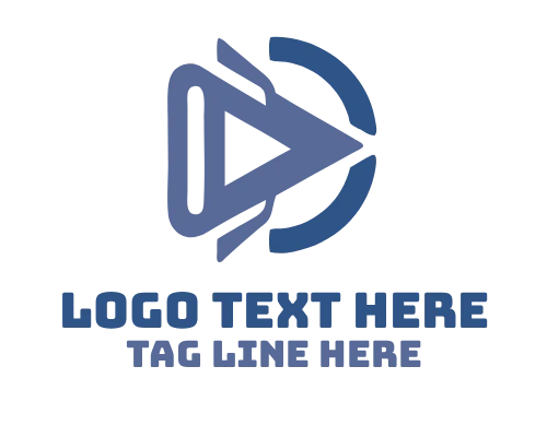 Digital Play Button Logo