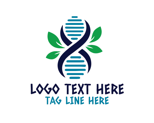 DNA Genetics Logo
