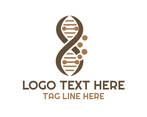 DNA Molecule Logo