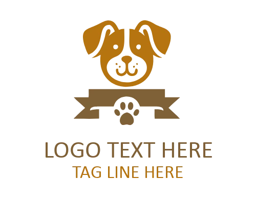 Dog Master Emblem Logo