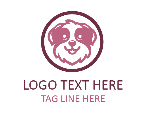 Dog Pride Emblem Logo