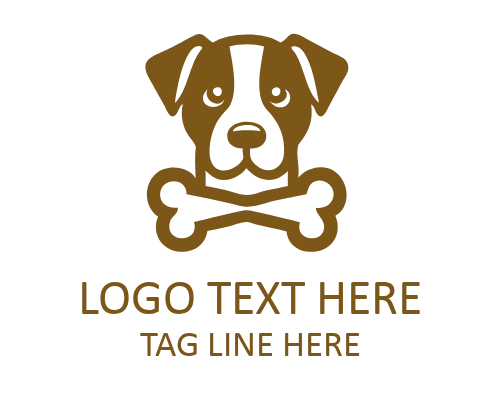Dog Speed Emblem Logo