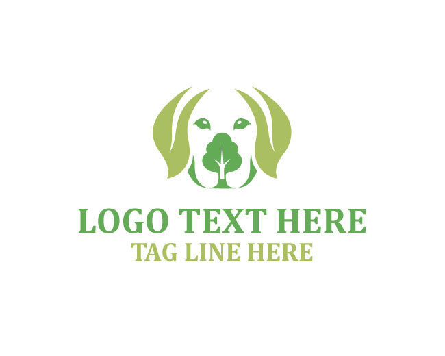 Dog Tree Branch Logo