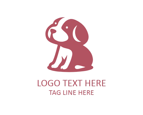 Doggy Family Pet Logo