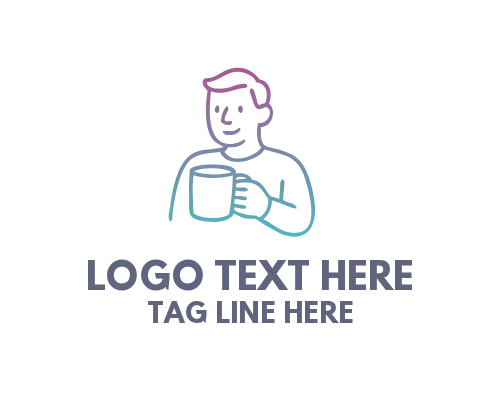 Doodle Kitchen Knife Logo
