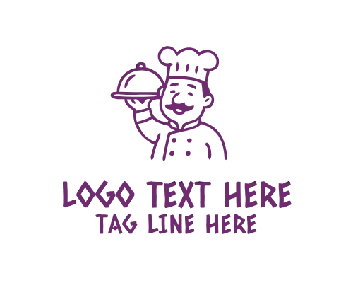 Doodle Vegetables Logo