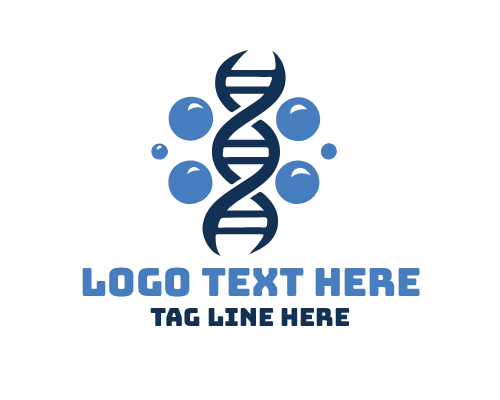  Double Helix DNA Logo