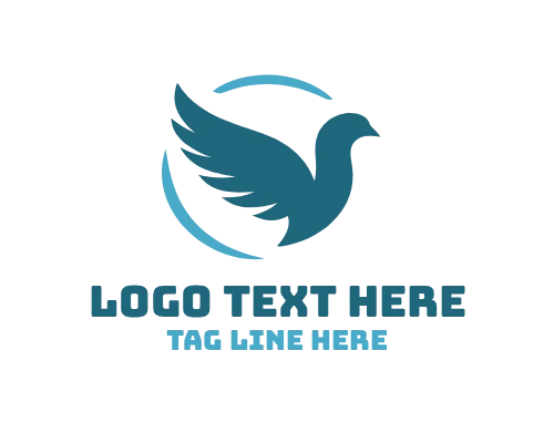 Dove Ascending Wing Logo