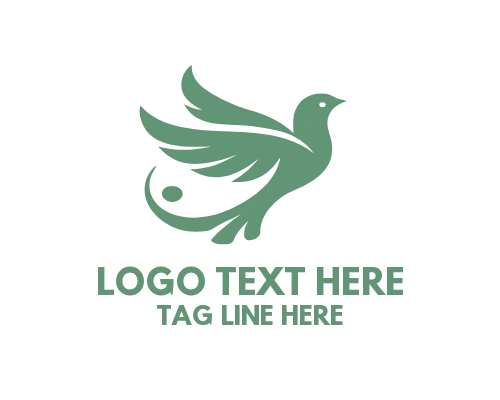  Dove Carrying Branch Logo