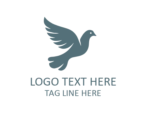 Dove Curved Flight Logo