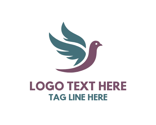 Dove Flight Swoop Logo