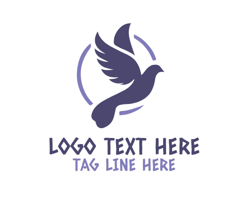 Dove Head Profile Logo