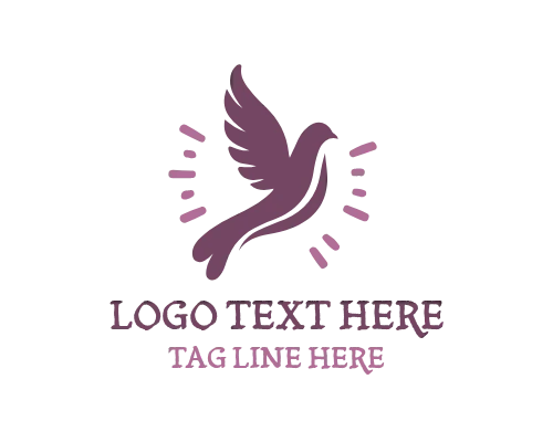  Dove Hover Line Logo