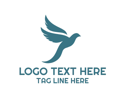 Dove In Flight Logo