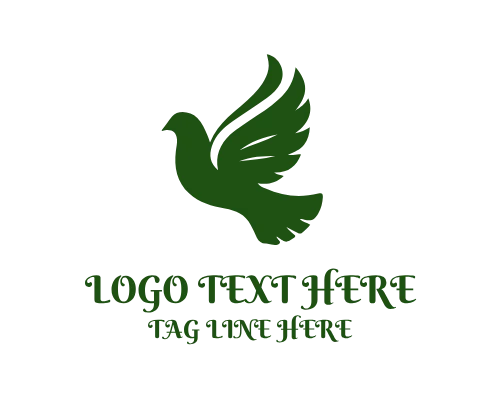 Dove Nest Family Love Logo