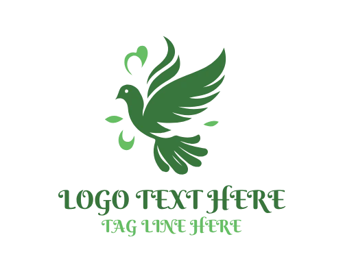 Dove Outline Logo