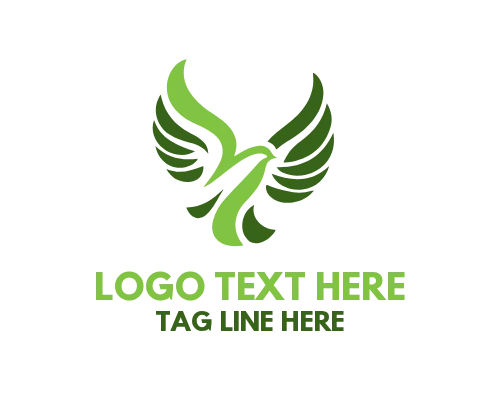 Dove Peaceful Flight Logo