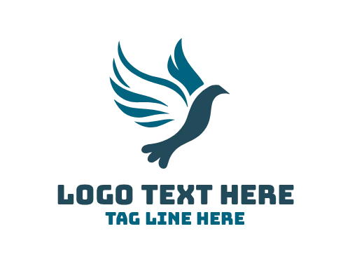  Dove Perched on Olive Branch Logo